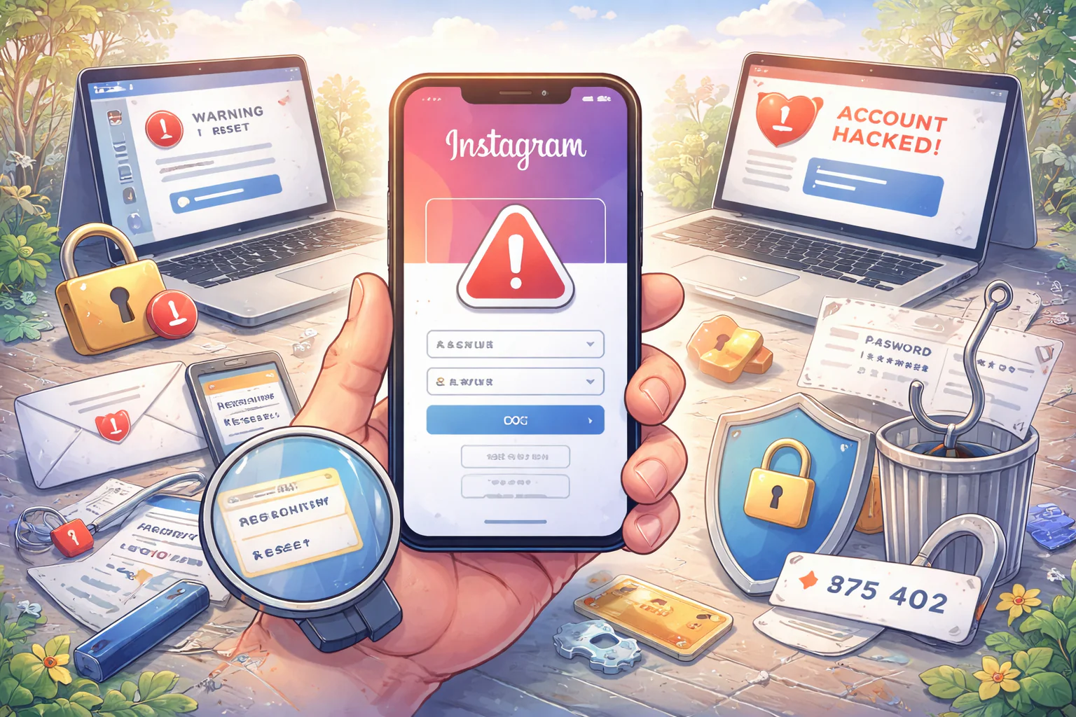 Instagram Password Hacked? Signs and Recovery Steps
